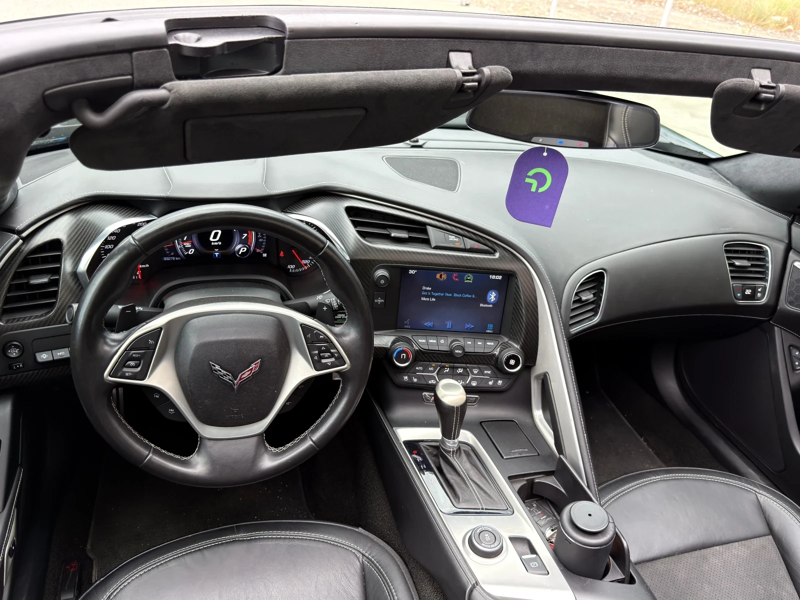 Chevrolet Corvette 3LT FULL, снимка 12 - Автомобили и джипове - 55290546