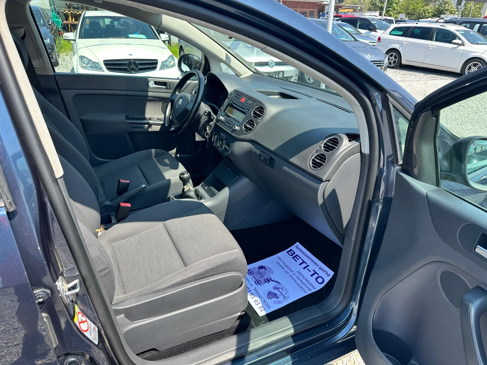 VW Golf Plus 1.9 TDI, снимка 10 - Автомобили и джипове - 55384636