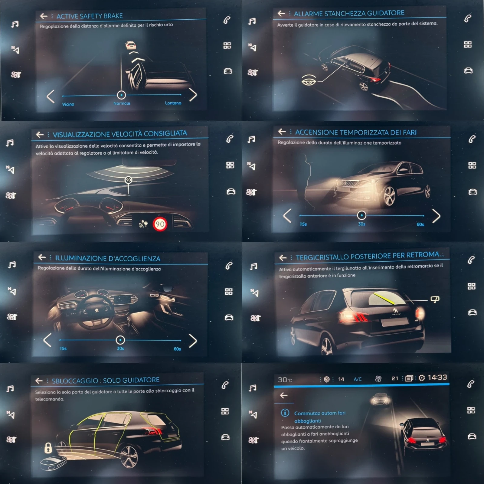 Peugeot 308 GT-LINE 1.5  130ks , снимка 14 - Автомобили и джипове - 55418030