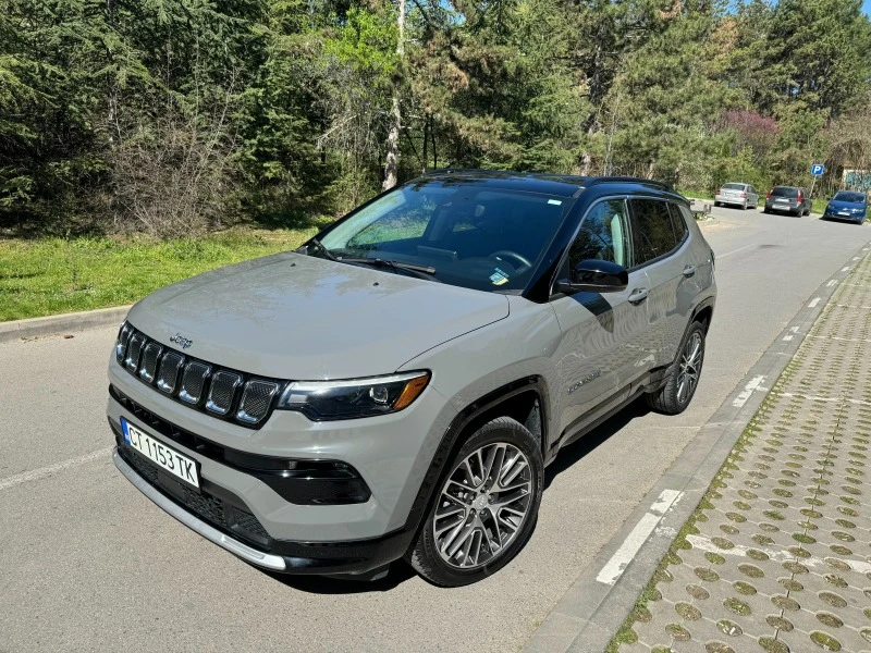 Jeep Compass LIMITED* Обдухване* Подгрев* CarPlay* LED, снимка 1 - Автомобили и джипове - 45835634