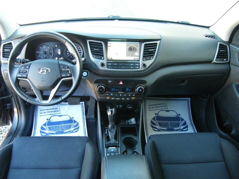 Hyundai Tucson 1.7CRDI 141kc EURO 6B, снимка 11 - Автомобили и джипове - 47692908