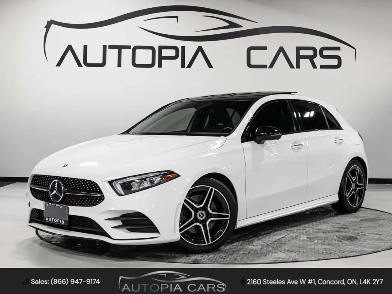 Mercedes-Benz A 250 * CARFAX * 4MATIC AMG PKG NIGHHT PKG BLIND SPOT