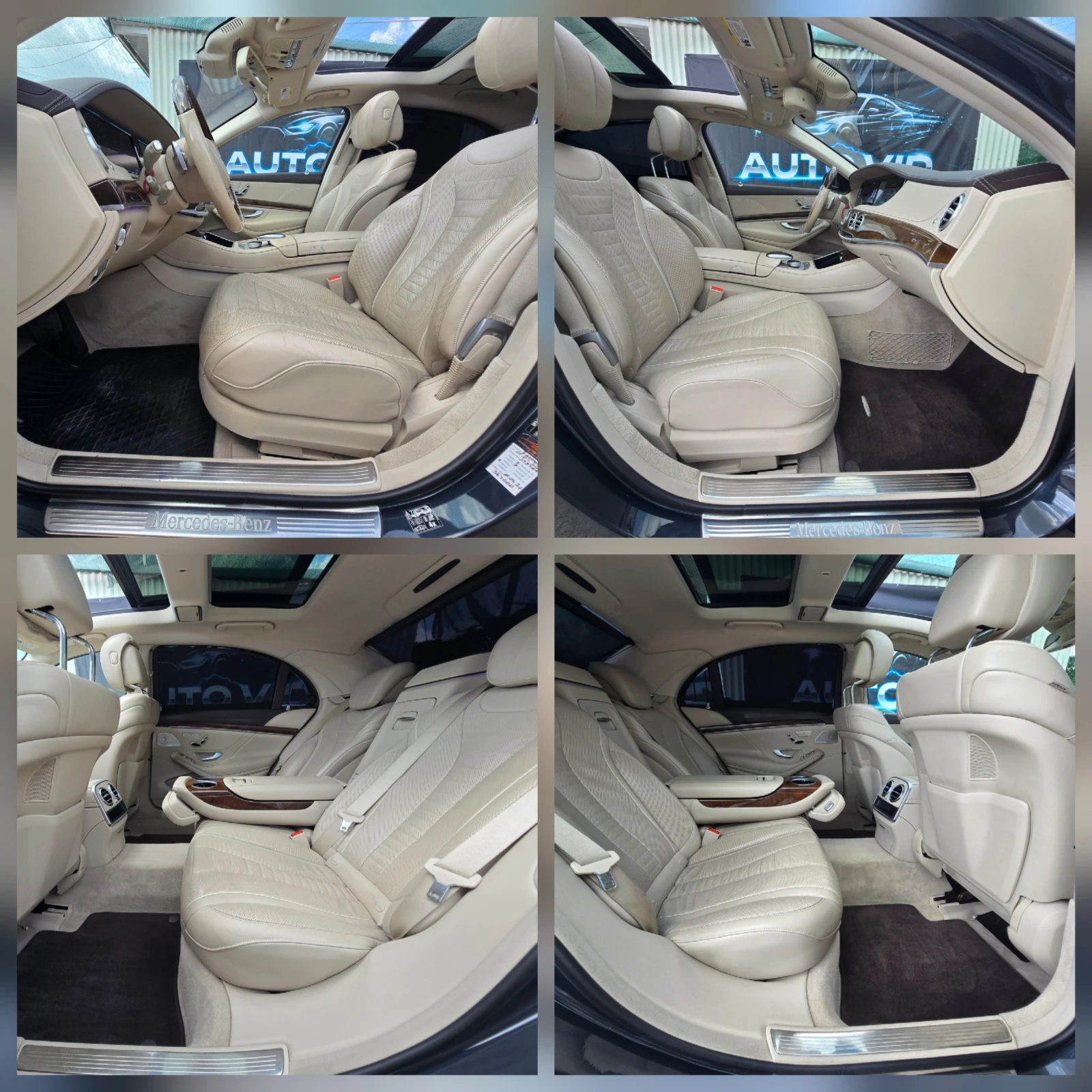 Mercedes-Benz S 550 4x4 LONG, снимка 14 - Автомобили и джипове - 55834376