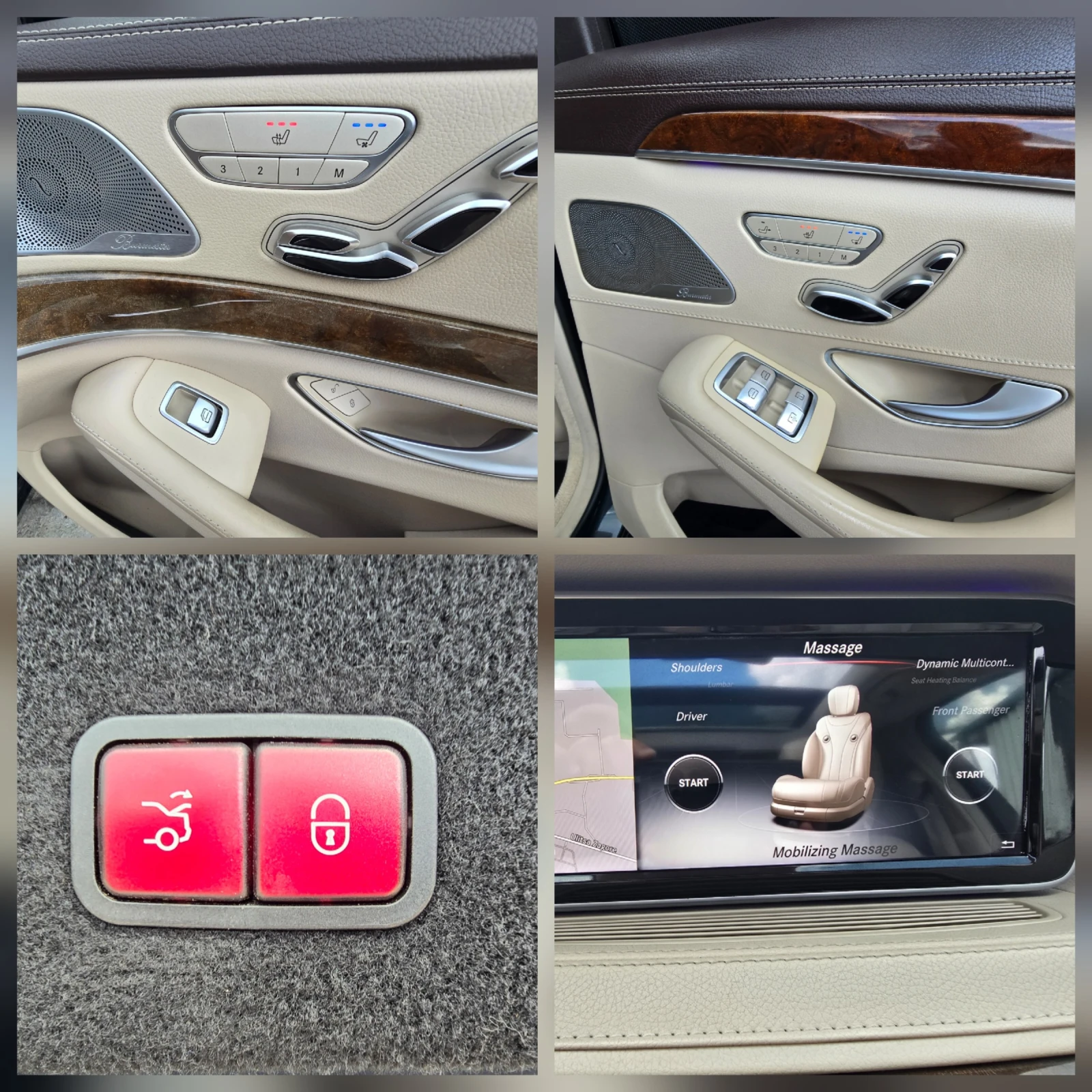 Mercedes-Benz S 550 4x4 LONG, снимка 15 - Автомобили и джипове - 55834376