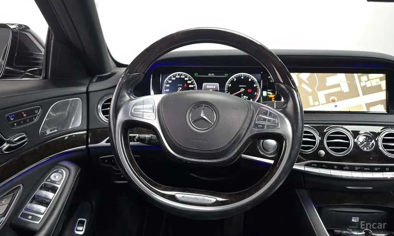 Mercedes-Benz S 500 ПОДГРЕВ/ОБДУХ/ПАНО/360/ДИСТРОНИК, снимка 13 - Автомобили и джипове - 56331900