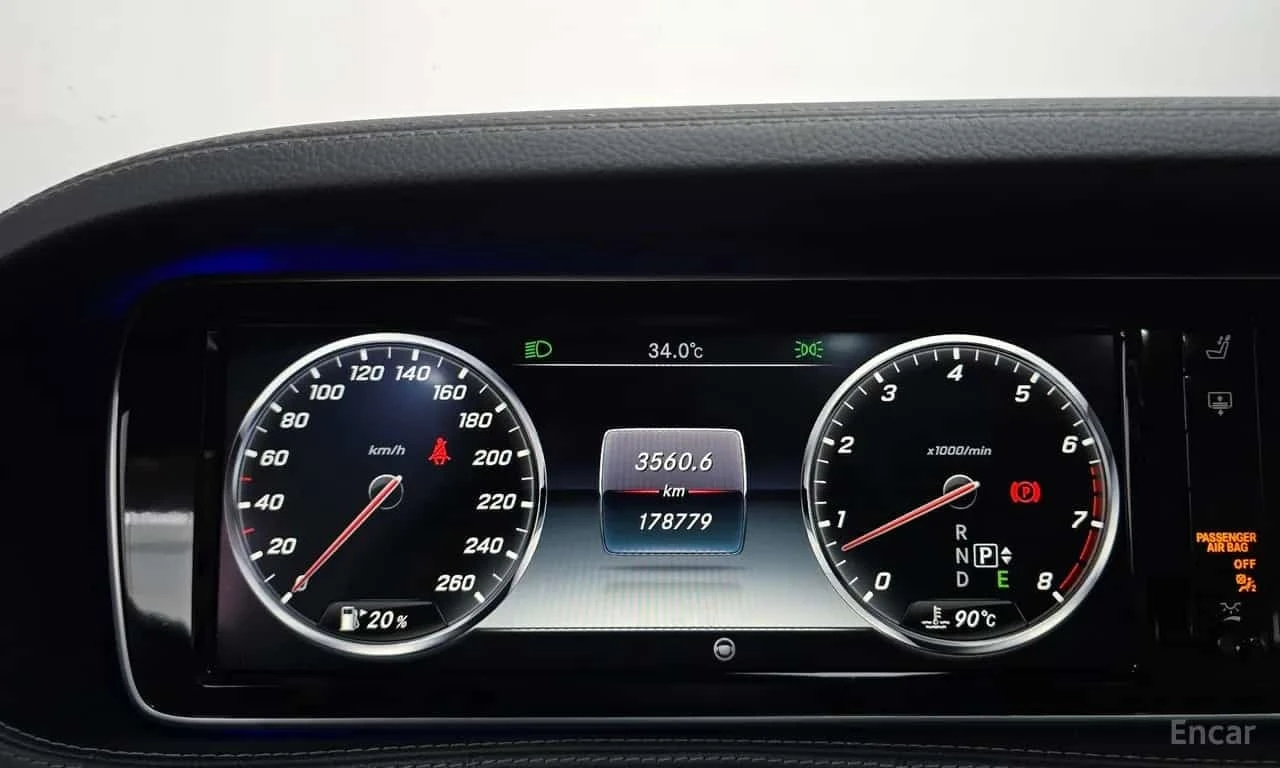 Mercedes-Benz S 500 ПОДГРЕВ/ОБДУХ/ПАНО/360/ДИСТРОНИК, снимка 8 - Автомобили и джипове - 56331900