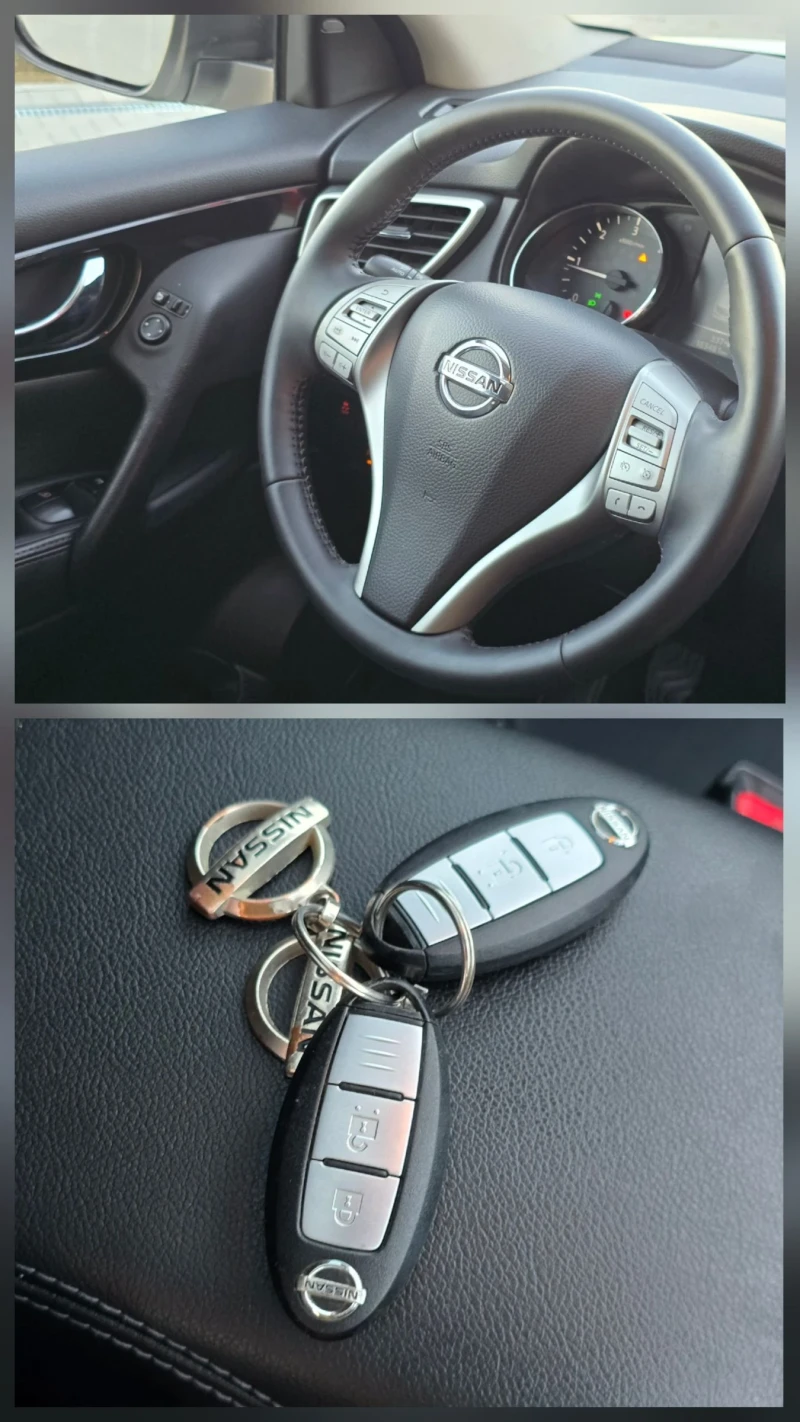 Nissan Qashqai 1.6dCi/Tekna/4x4/Panorama/360cam/EVRO6/FUL, снимка 14 - Автомобили и джипове - 51773676