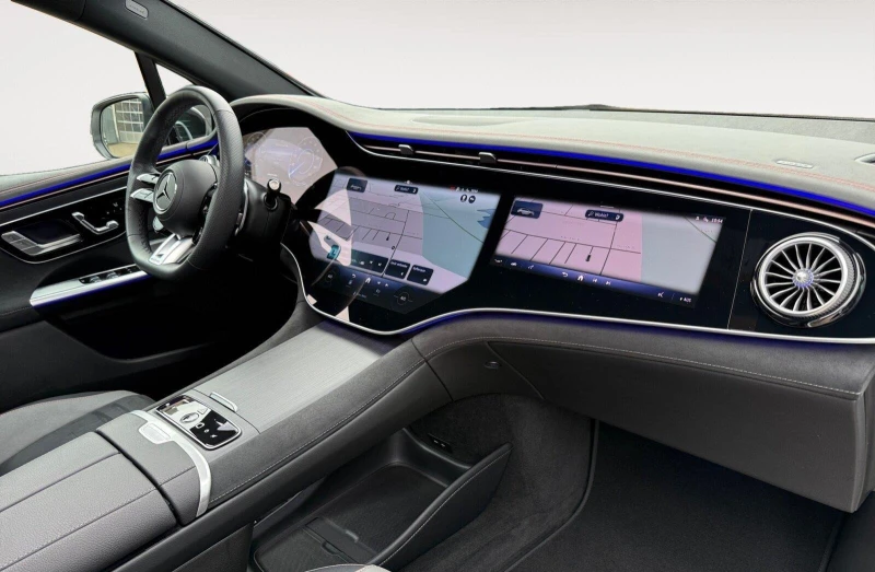 Mercedes-Benz EQE 43 SUV/AMG/4MATIC/SUPERSCREEN/BURM/PANO/360/NIGHT/, снимка 14 - Автомобили и джипове - 53082171