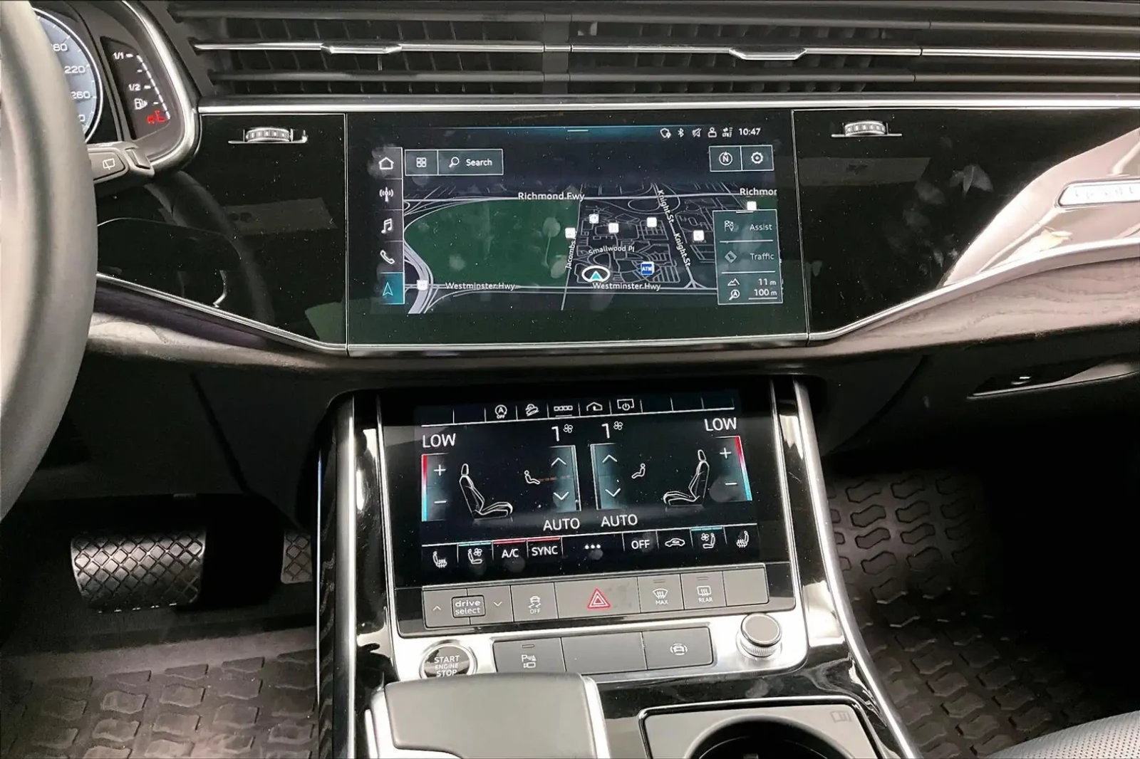 Audi Q8 55TFSI* MATRIX* S* LINE* ОБДУХВАНЕ* BANG* OLUFSEN*, снимка 10 - Автомобили и джипове - 55787492