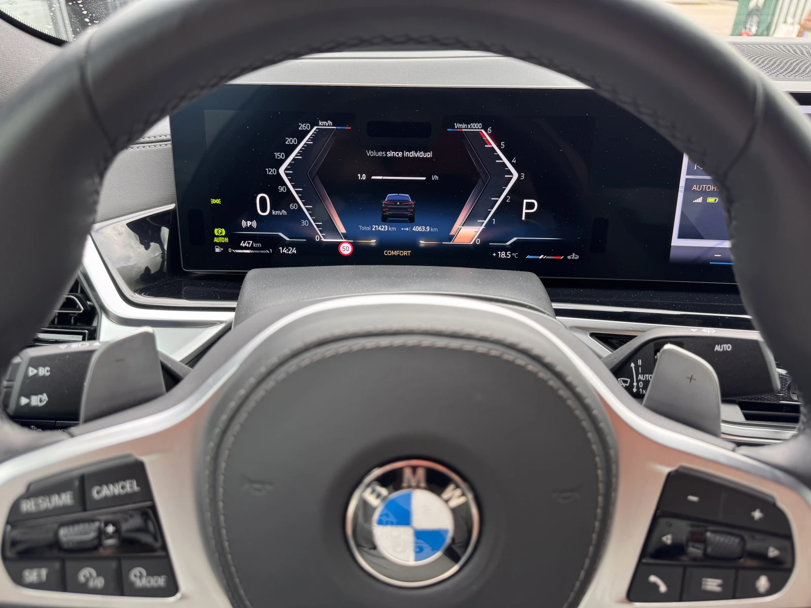 BMW X6 M Sport Pro/40d/340k.c./8AT/ГОТОВ ЛИЗИНГ, снимка 12 - Автомобили и джипове - 56273551