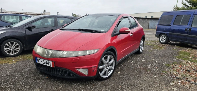 Honda Civic 2.2d 6speed 190h.p NAVI , снимка 3 - Автомобили и джипове - 51988660