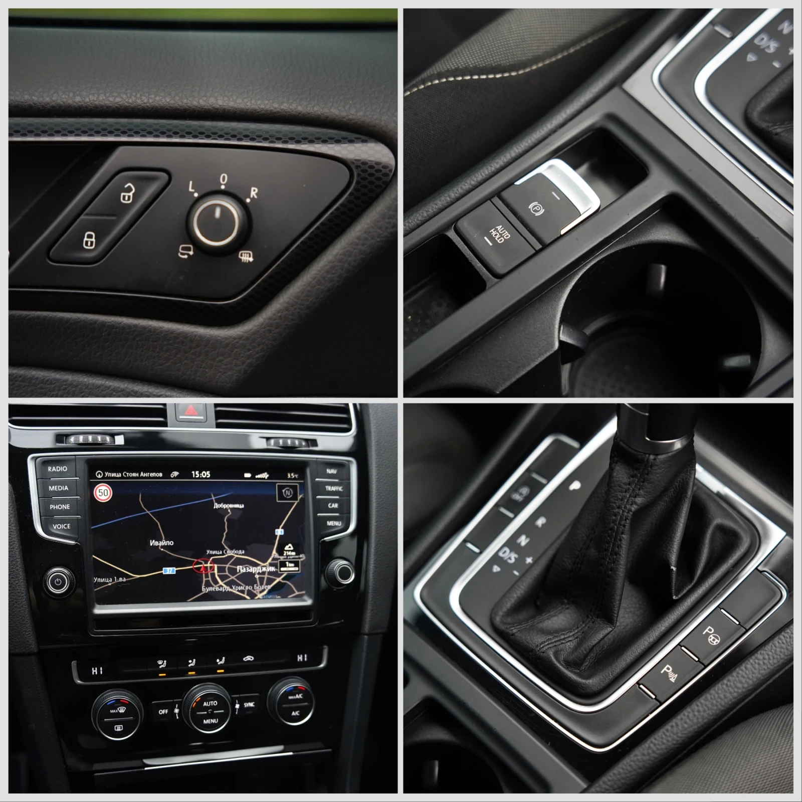VW Golf 7* TDI * Automatic* Navi* Distronic* Alcantara, снимка 11 - Автомобили и джипове - 53979970