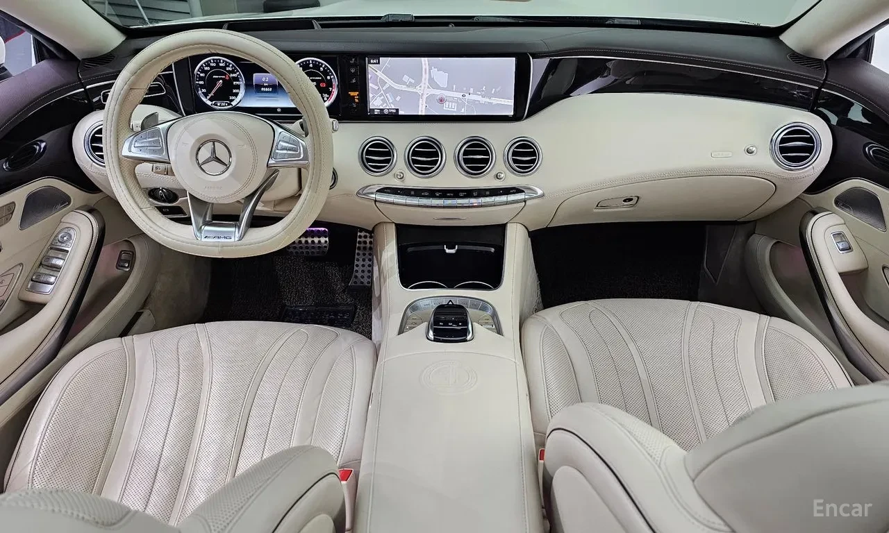 Mercedes-Benz S 63 AMG COUPE | Designo Nappa| �����| 360| HEADS UP| CERAM | Mobile.bg � ����������� 9