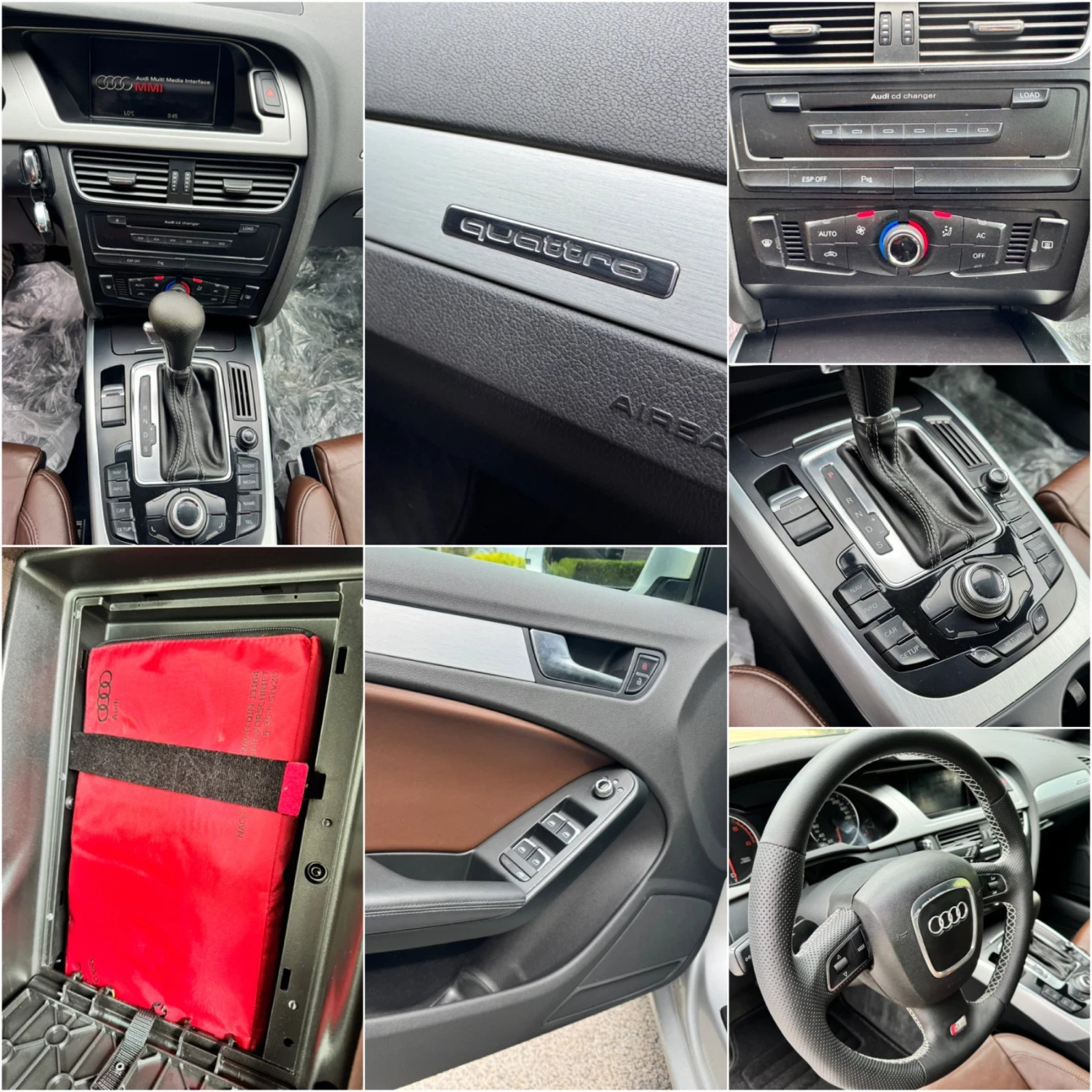 Audi A4 3.0TDi 239 кс / S line / QUATTRO, снимка 15 - Автомобили и джипове - 56181539