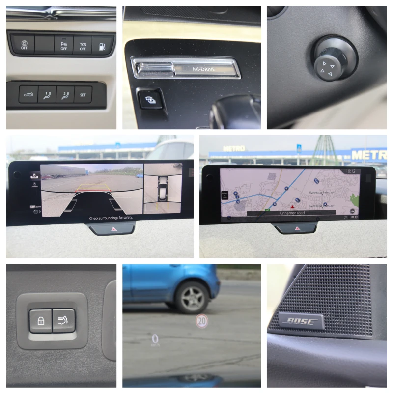 Mazda CX-60 - SKYACTIV TAKUMI AWD HUD 2022 г. EURO 6D  , снимка 15 - Автомобили и джипове - 52446715