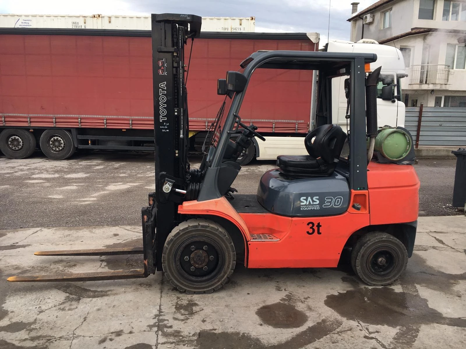 Мотокар Toyota /ГАЗ, снимка 1