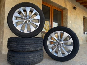 Гуми с джанти Continental 215/55R18, снимка 1 - Гуми и джанти - 49377489