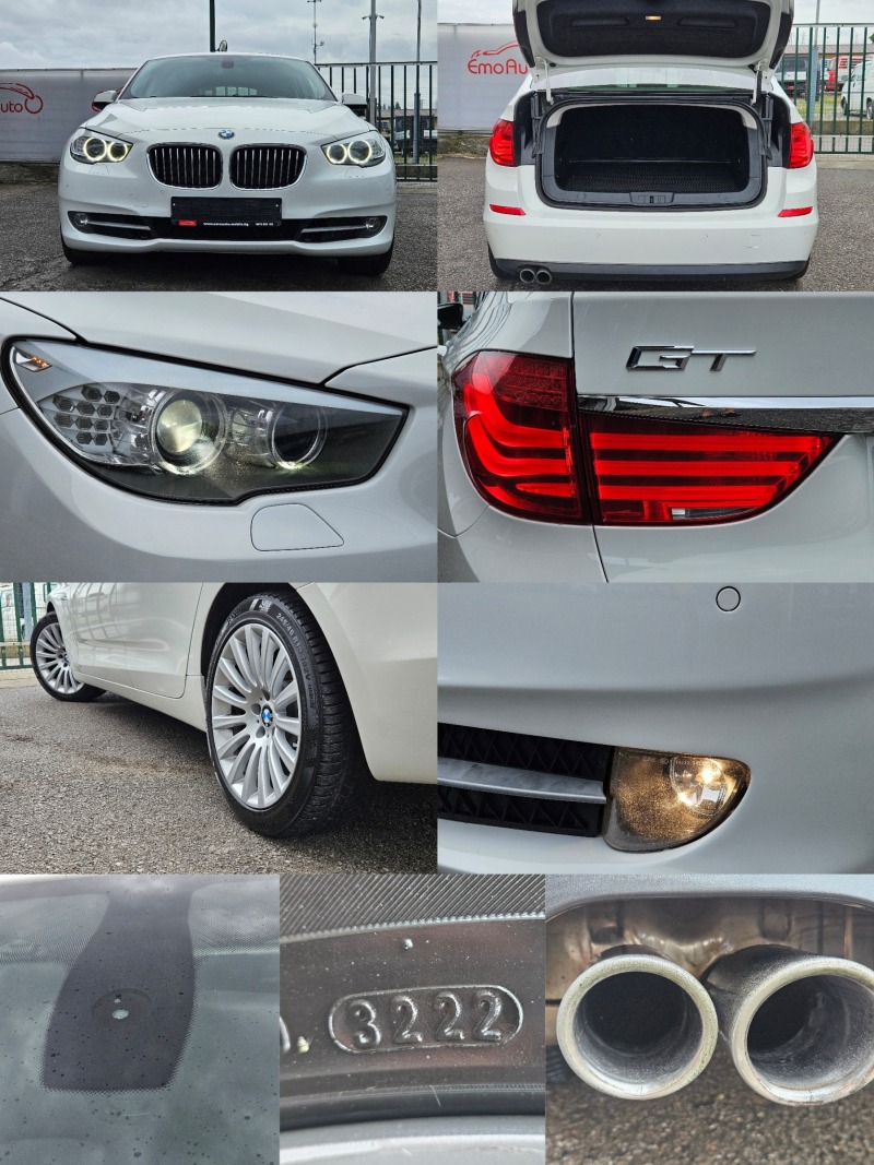 BMW 5 Gran Turismo 3.0D/245k.c/NAVI/LED/КОЖА/EURO 5A/ТОП, снимка 16 - Автомобили и джипове - 46395572
