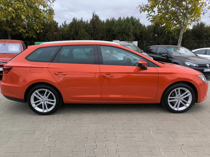 Seat Leon ТDi-120k.c.АВТОМАТ, KOЖА, НАВИ, ДИСТРОНИК, LED, ЕВ, снимка 7 - Автомобили и джипове - 47958504