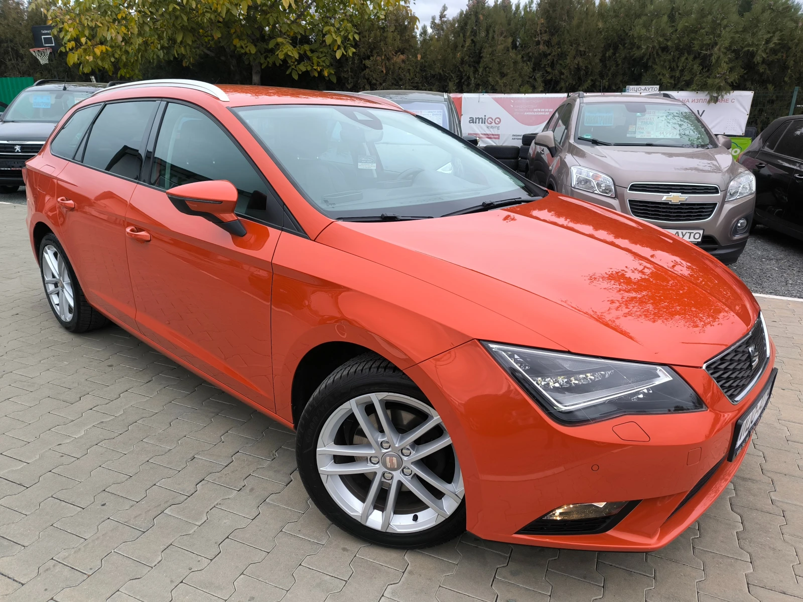 Seat Leon ТDi-110k.c.АВТОМАТ, KOЖА, НАВИ, ДИСТРОНИК, LED, ЕВ - изображение 8