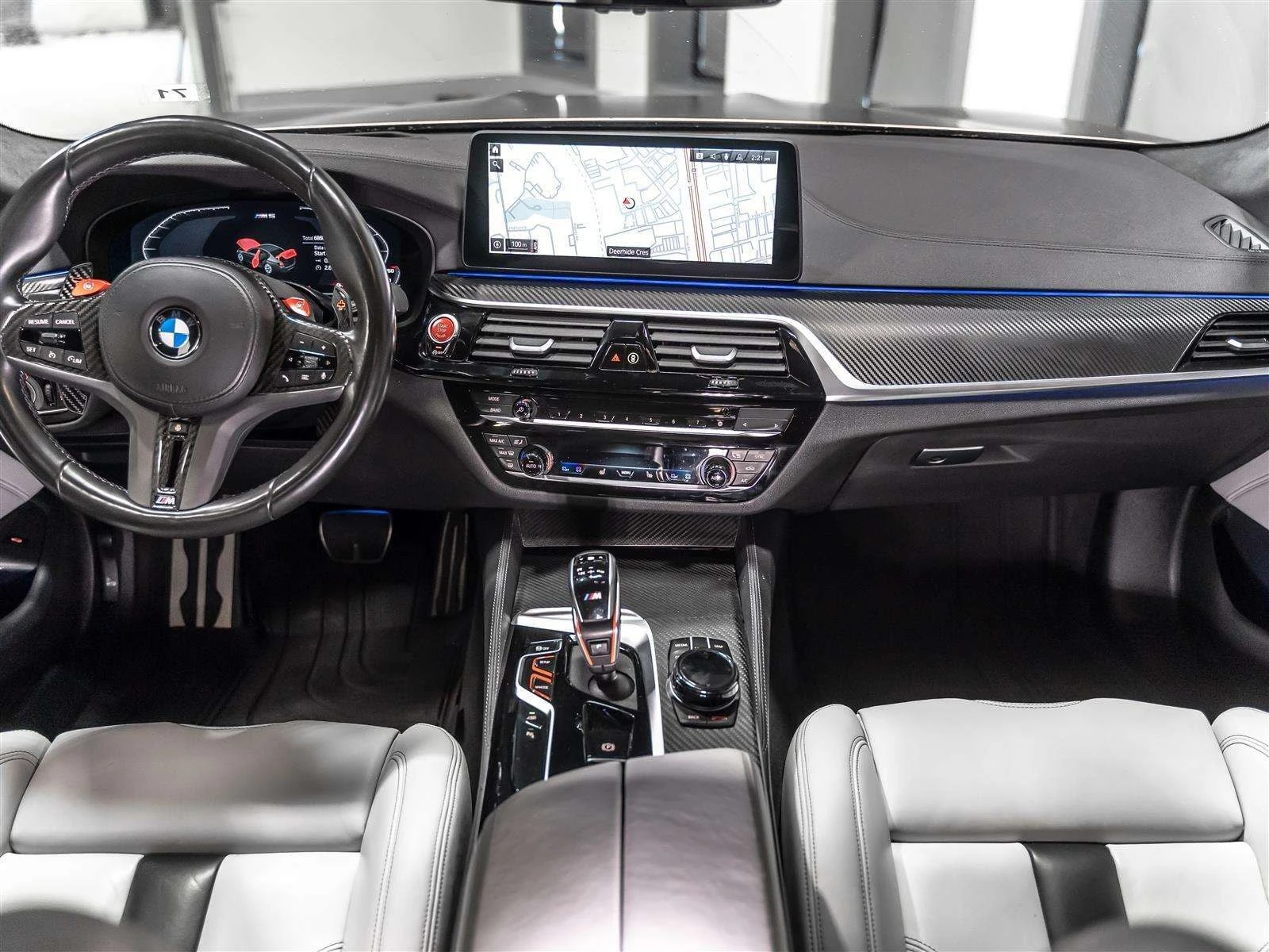 BMW M5 * 4.4 Competition| M Carbon Ceramic Brakes| M Carb, снимка 8 - Автомобили и джипове - 56132717