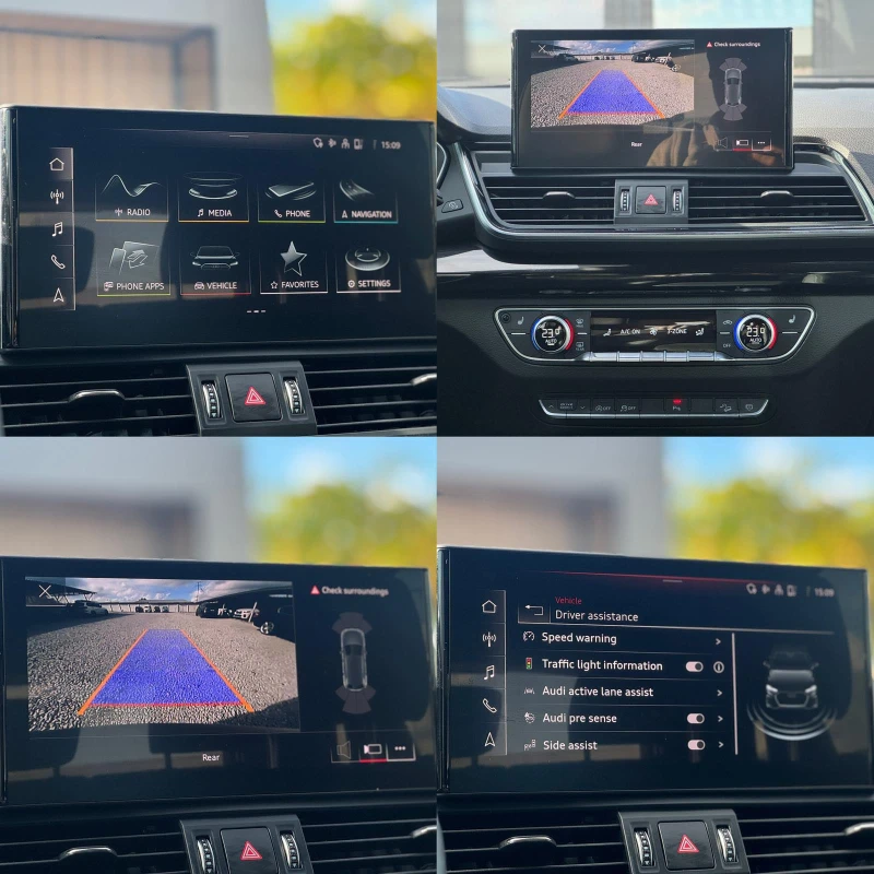 Audi Q5 2.0TFSI* S-Line* QUATTRO* FACE* VIRTUAL* , снимка 15 - Автомобили и джипове - 52168312