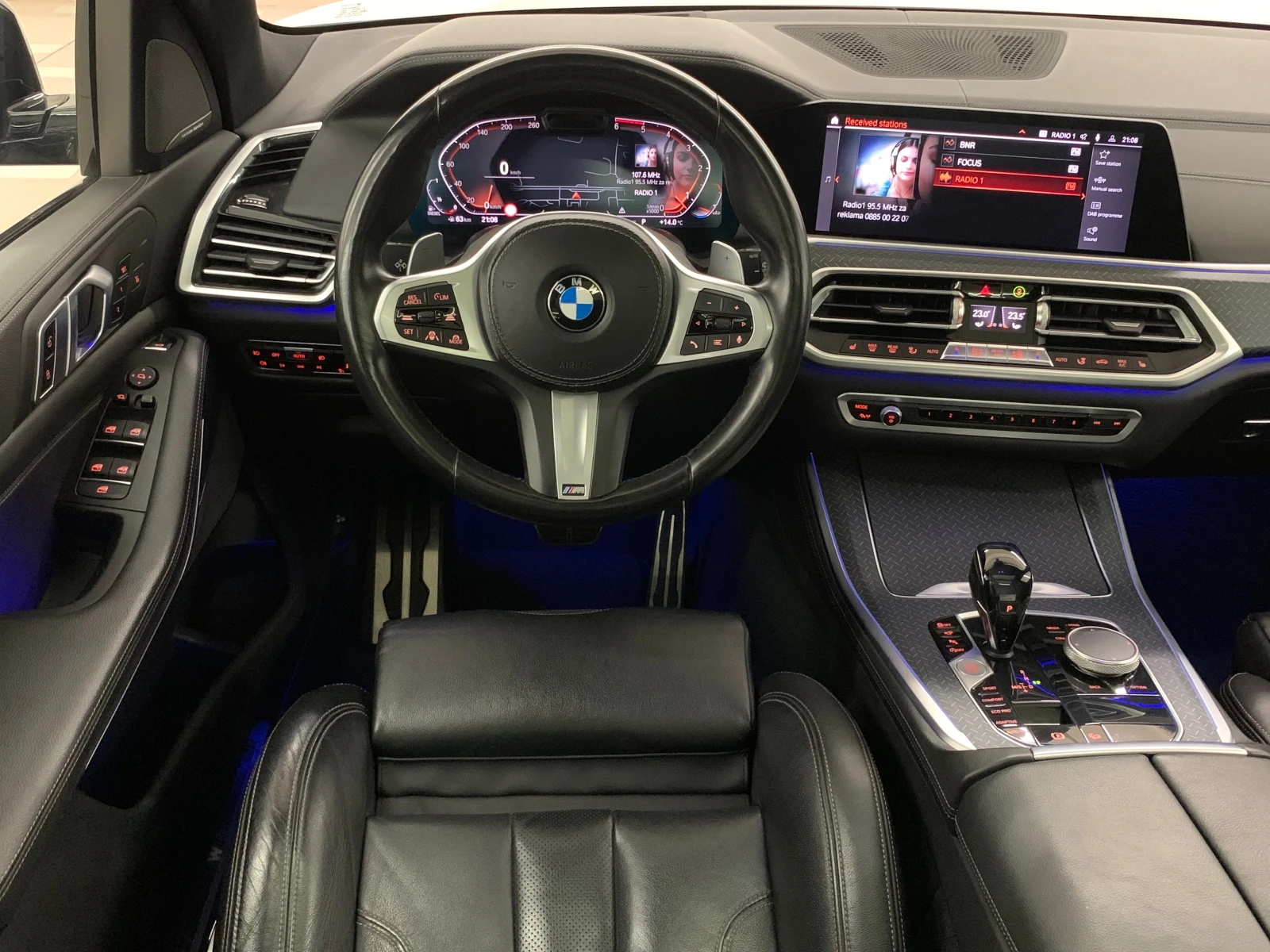 BMW X5 FULL-M-PAK /LASER/MAGIC SKY/360cam/DISTR/HUD/ - изображение 10