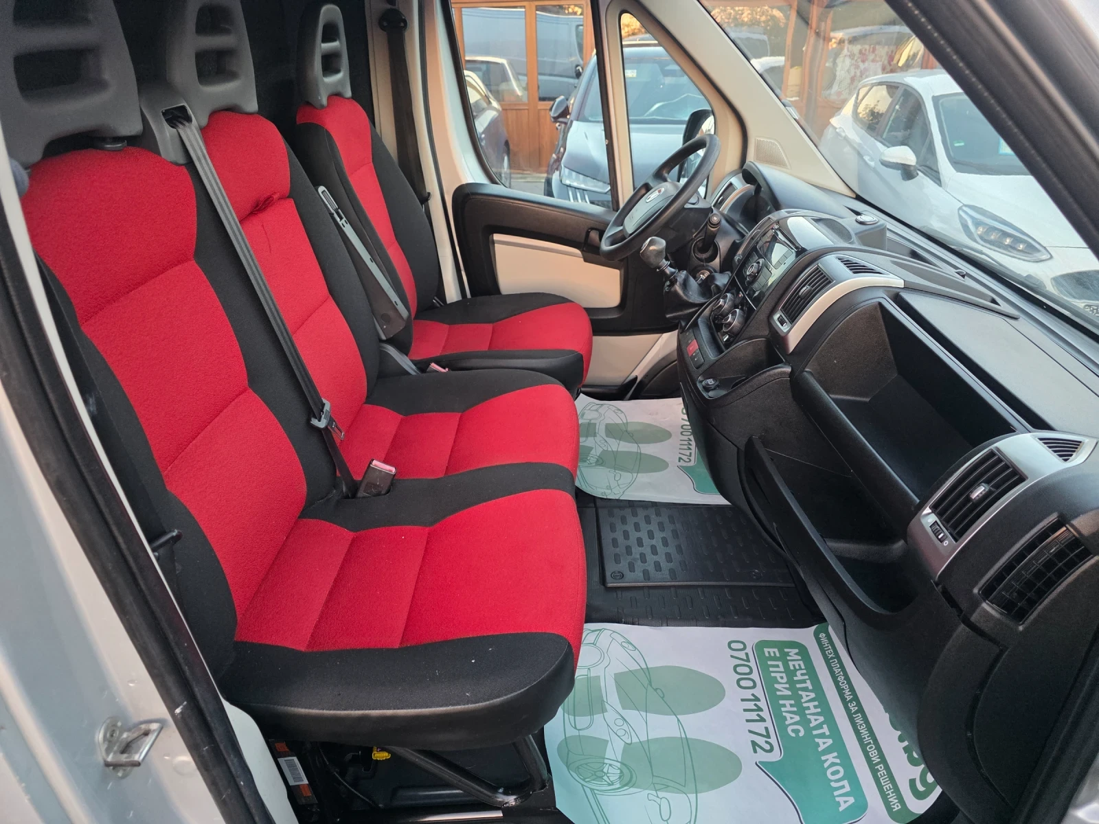 Fiat Ducato 2.3mjet 150к.с. Евро5 Климатик, снимка 14 - Бусове и автобуси - 56010986