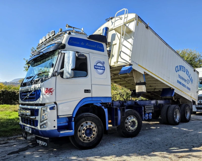 Volvo Fm 8x4  ЗЪРНОВОЗ , снимка 3 - Камиони - 53127644