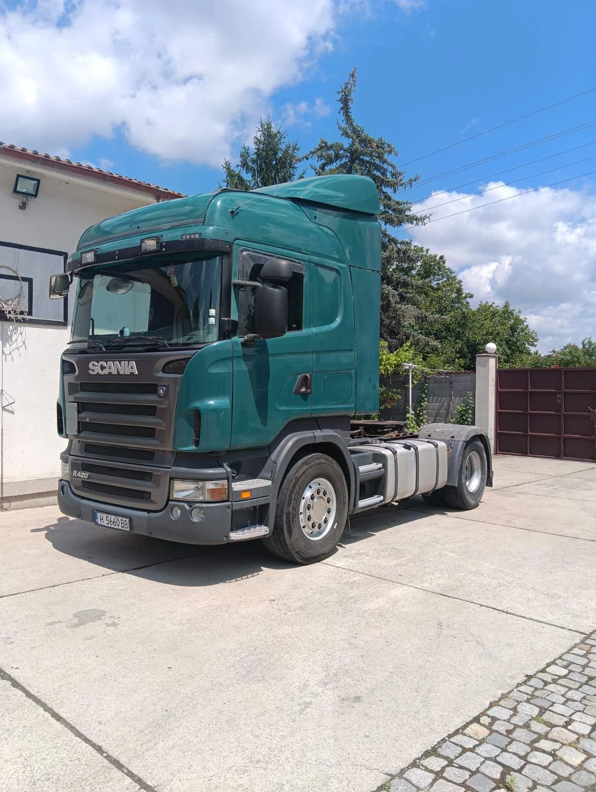 Scania R 420 С ПОМПА, снимка 4 - Камиони - 55316650