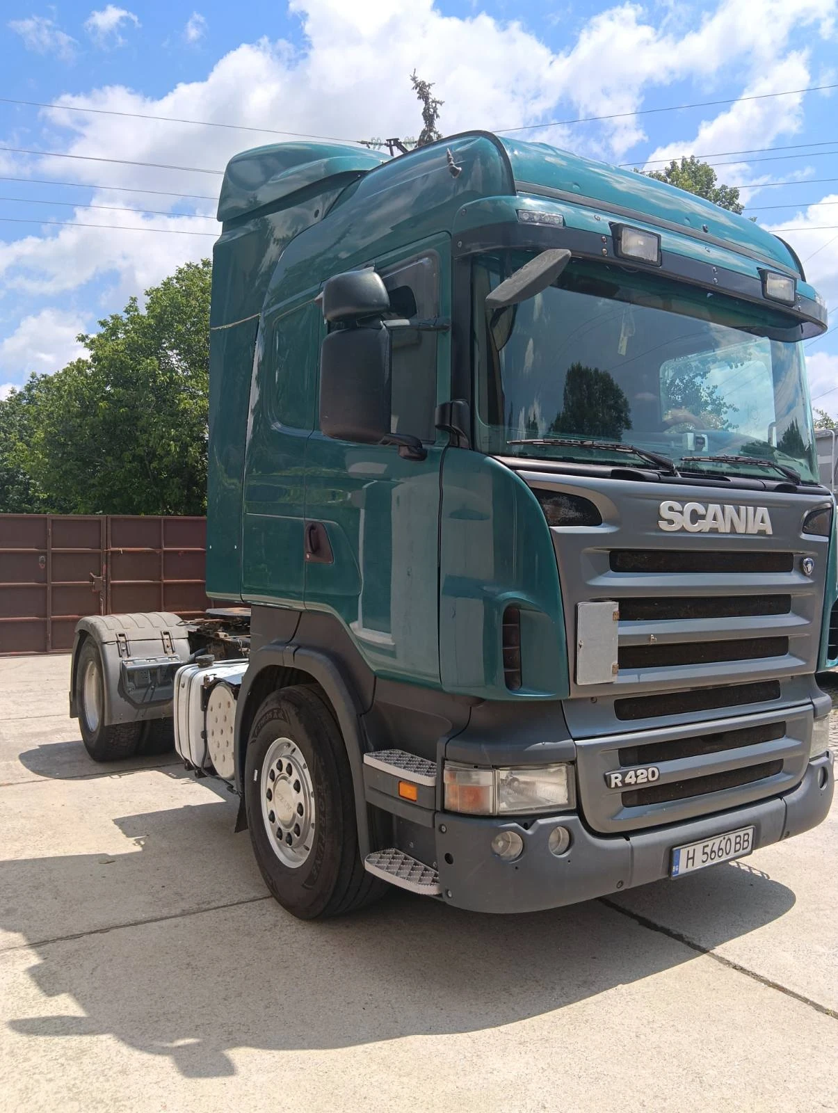 Scania R 420 С ПОМПА, снимка 2 - Камиони - 55316650