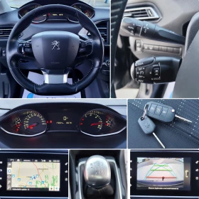 Peugeot 308 1.6HDI-LED-НАВИ-КАМЕРА-ПАНОРАМА-EU-6, снимка 16