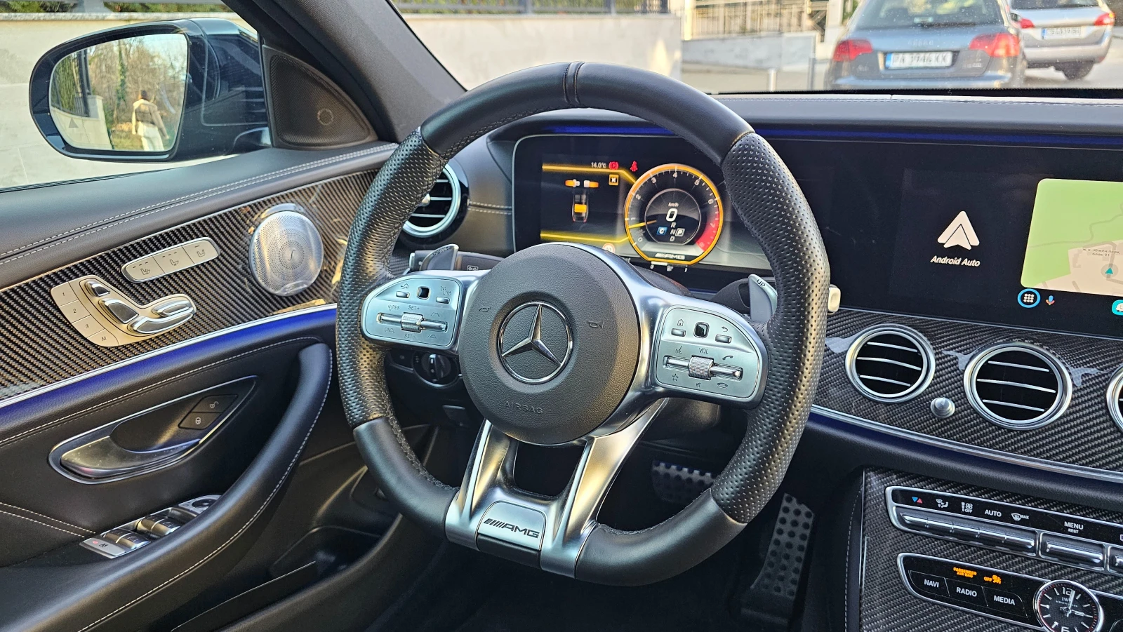 Mercedes-Benz E 63 AMG S 4M+ * DRIVERS* CARBON* BURMESTER | Mobile.bg   14