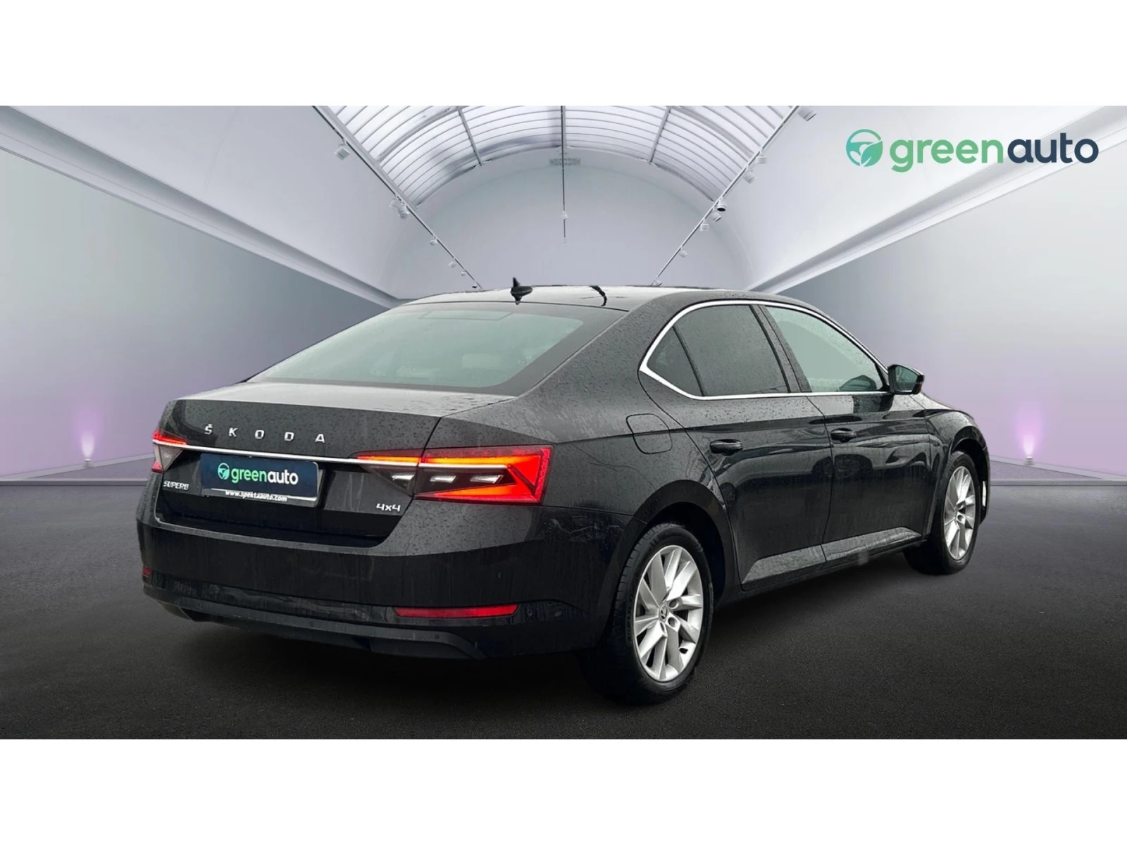 Skoda Superb 2.0 TDi DSG Style 4x4, Месечна вноска от 409  , снимка 7 - Автомобили и джипове - 54218191