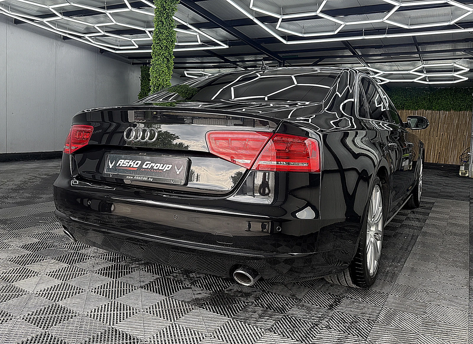 Audi A8 FUL LED/4.2TDI/ПОДГРЕВ ОБДУХВАНЕ ГЕРМАНИЯ ЛИЗИНГ, снимка 6 - Автомобили и джипове - 54622106