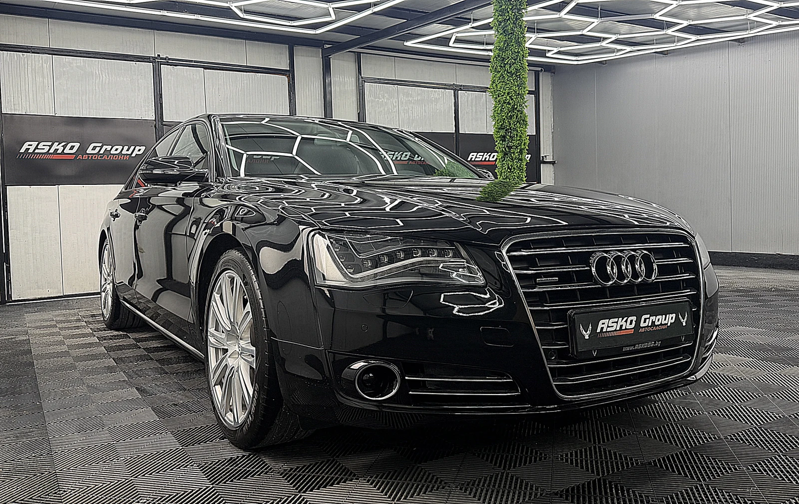 Audi A8 FUL LED/4.2TDI/ПОДГРЕВ ОБДУХВАНЕ ГЕРМАНИЯ ЛИЗИНГ, снимка 3 - Автомобили и джипове - 54622106
