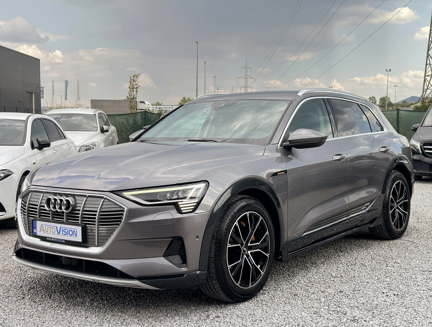 Audi E-Tron 55 Quattro Distronic Keyless Кожа Подгрев Сar play