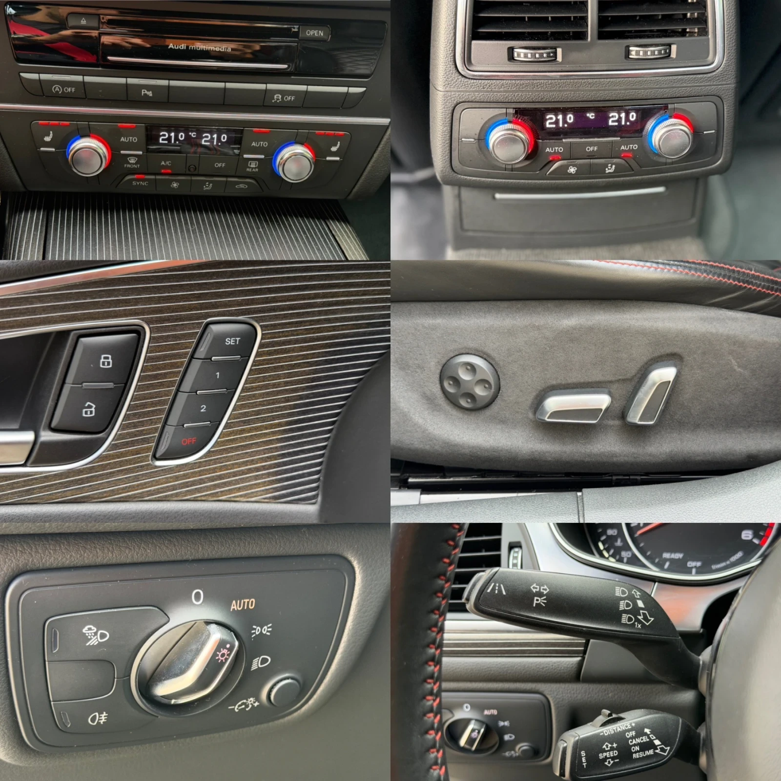 Audi A6 COMPETITION* QUATTRO* MATRIX* BOSE* , снимка 15 - Автомобили и джипове - 56563147