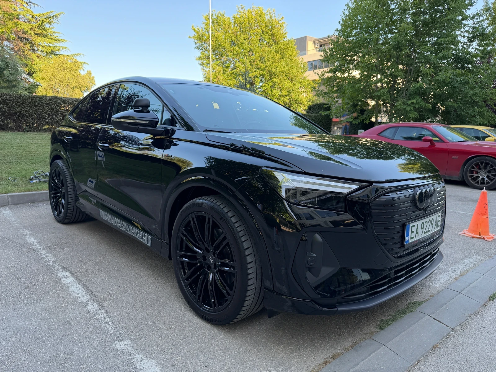 Audi Q4 Etron35-SLine SportBack, снимка 9 - Автомобили и джипове - 55084800