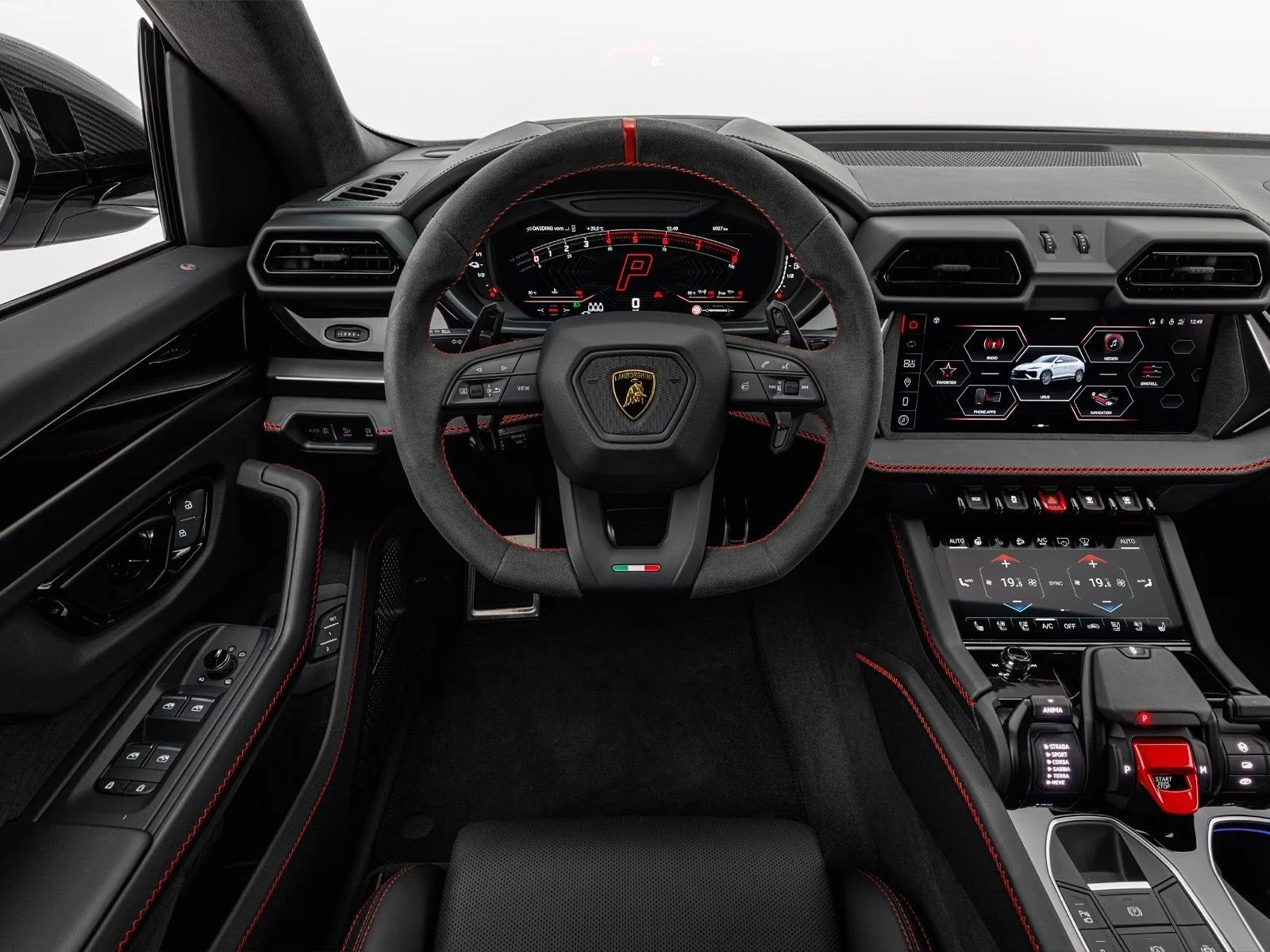 Lamborghini Urus SE / FACELIFT / CARBON / CERAMIC / B&O/ AKRAPOVIC/, снимка 11 - Автомобили и джипове - 55747835