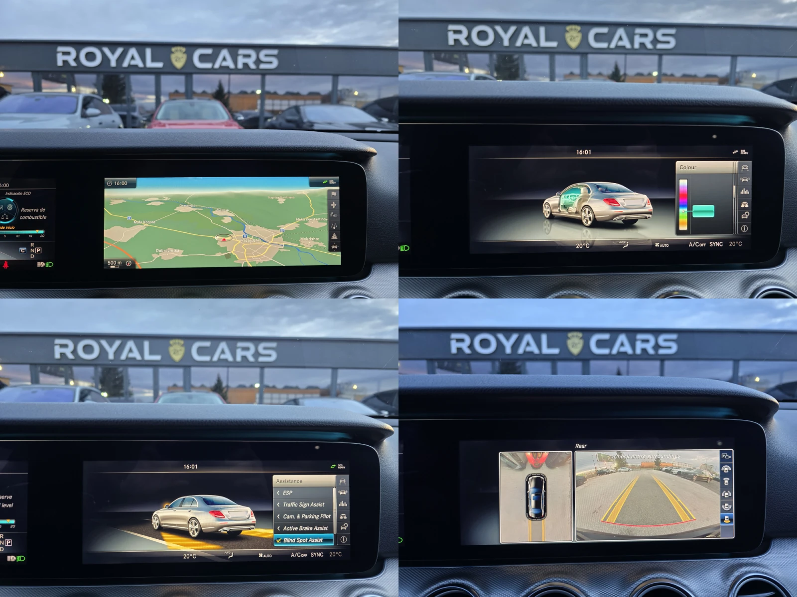 Mercedes-Benz E 220 BRABUS* Head Up* 360 kamera*  | Mobile.bg � ����������� 17