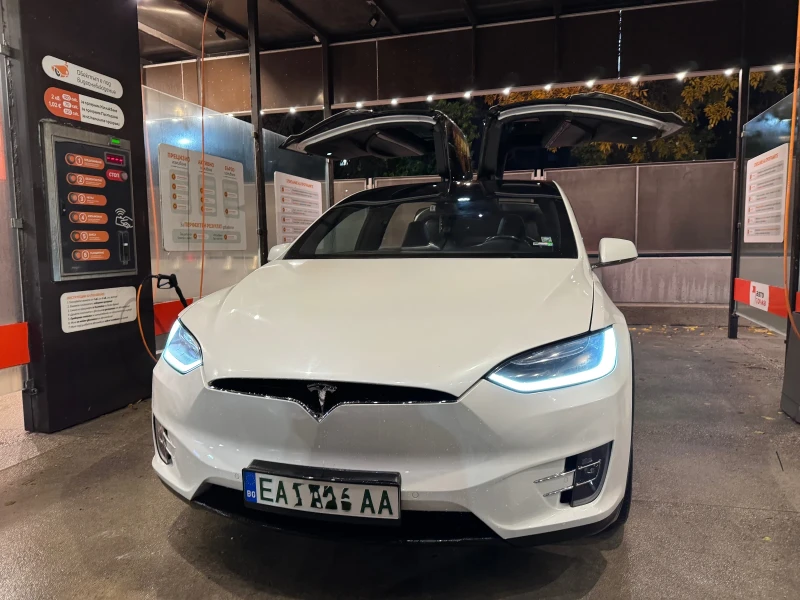 Tesla Model X Безплатно зареждане| EU| 6 седалки