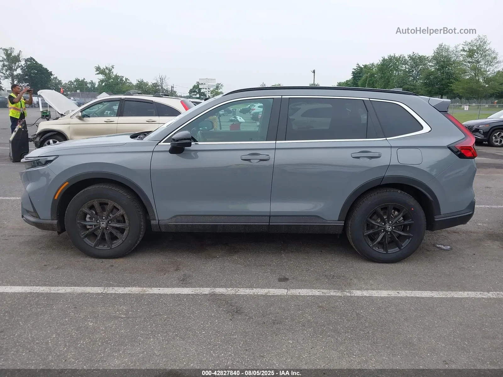 Honda Cr-v HYBRID* AWD* НОВА* Nardo Gray, снимка 5 - Автомобили и джипове - 53885303