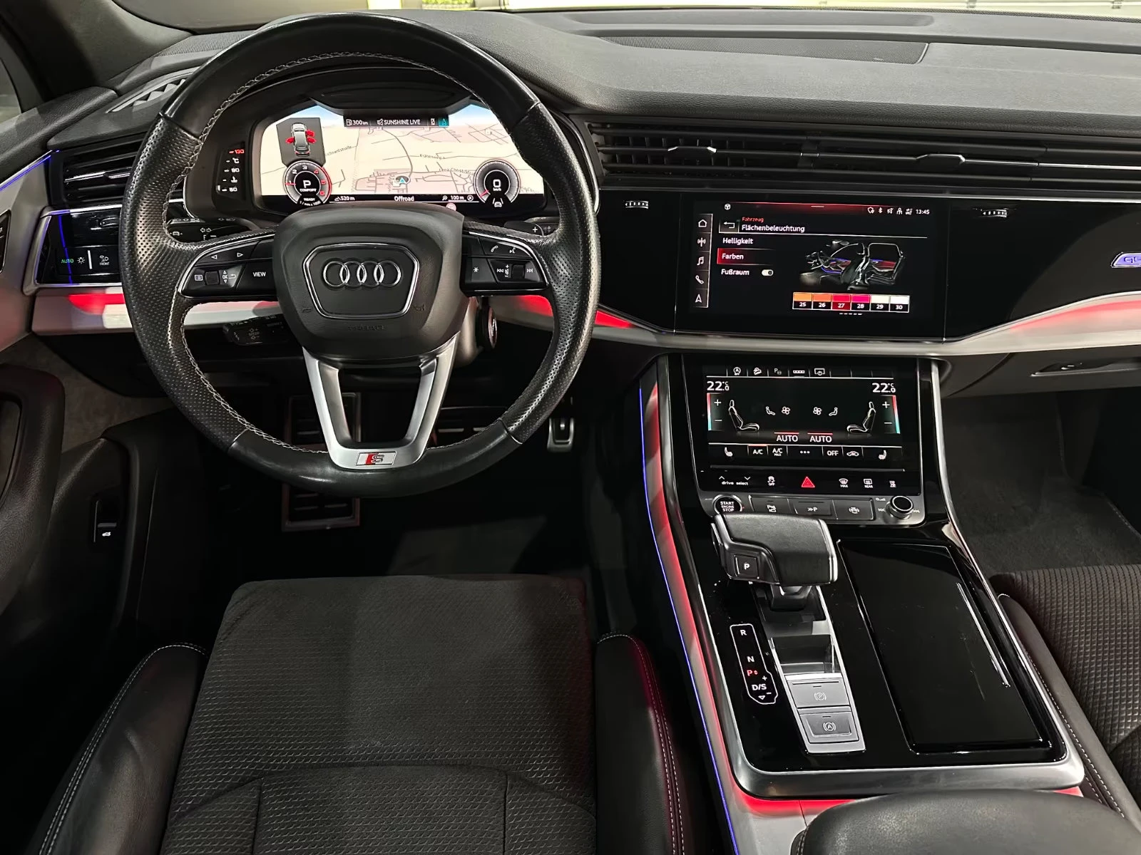 Audi Q7 45TDI/231HP/S-LINE/SOFT/360/KLESS/581z, снимка 8 - Автомобили и джипове - 55232004