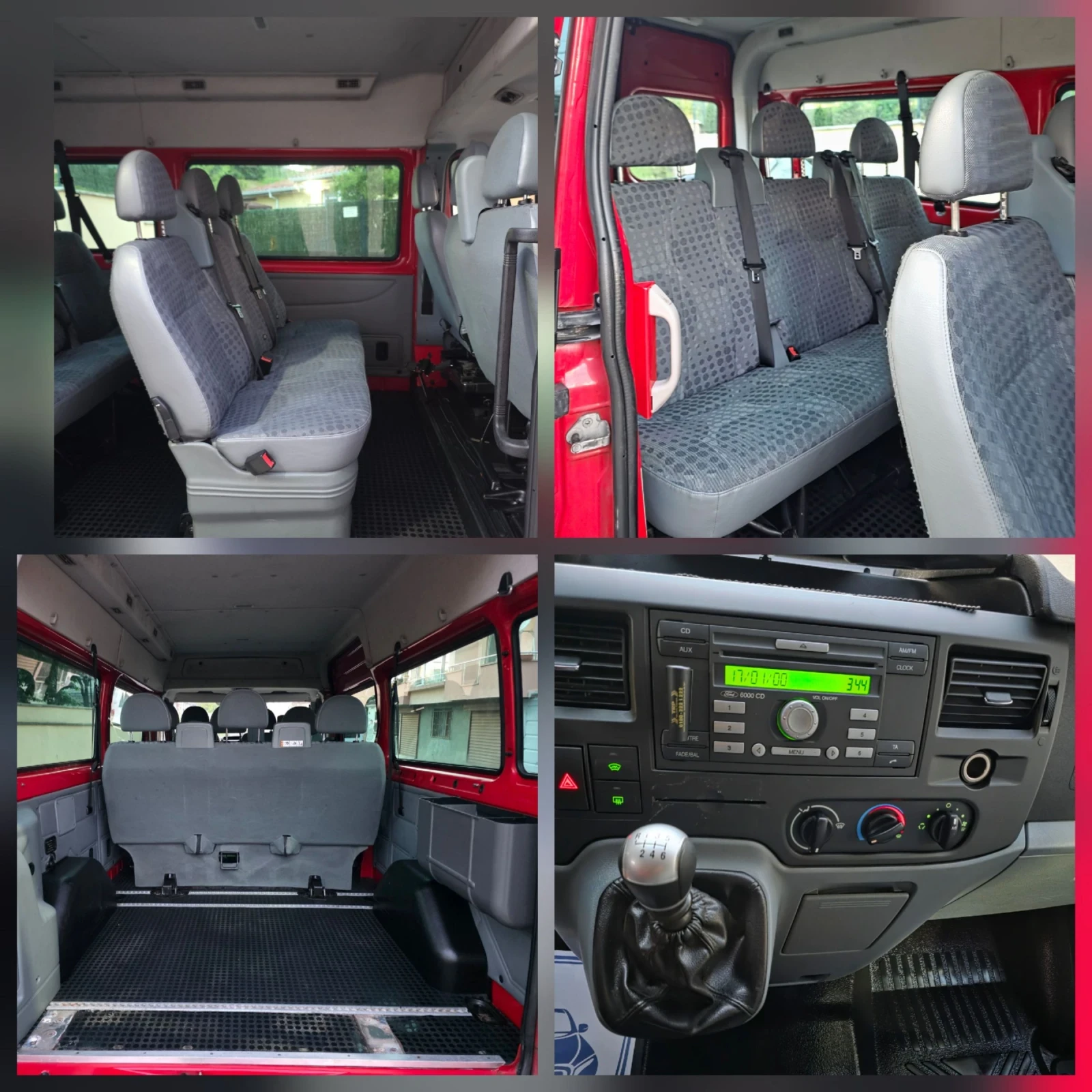 Ford Transit 2.2TDCI.140.KC.9-местна , снимка 11 - Бусове и автобуси - 54733244