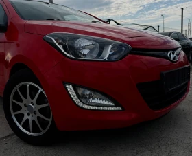 Hyundai I20 1.25i/ЕВРО5Б/Лед дневни светлини/Доказуем пробег, снимка 17