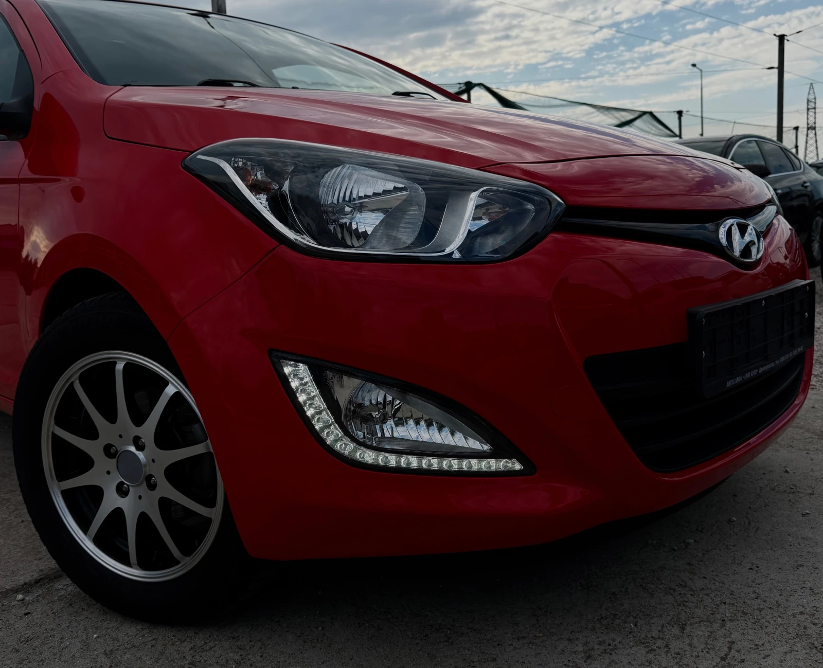 Hyundai I20 1.25i/ЕВРО5Б/Лед дневни светлини/Доказуем пробег, снимка 17 - Автомобили и джипове - 54803565