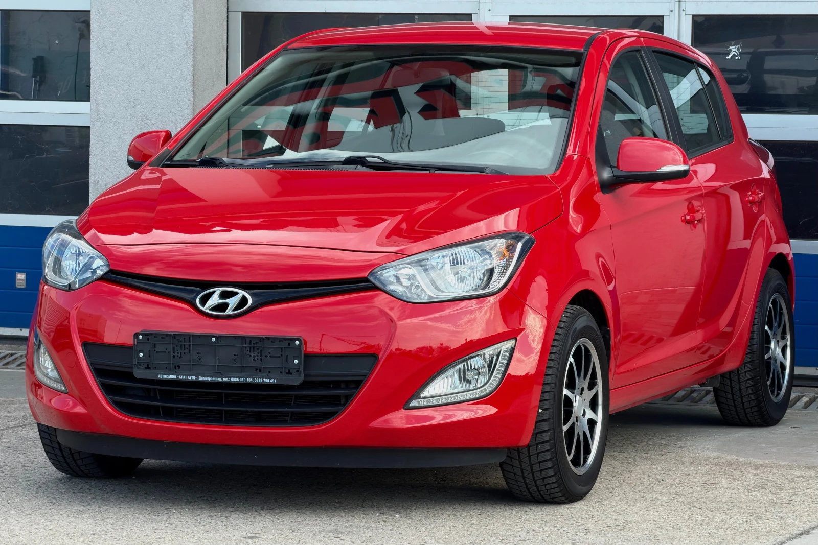 Hyundai I20 1.25i/ЕВРО5Б/Лед дневни светлини/Доказуем пробег