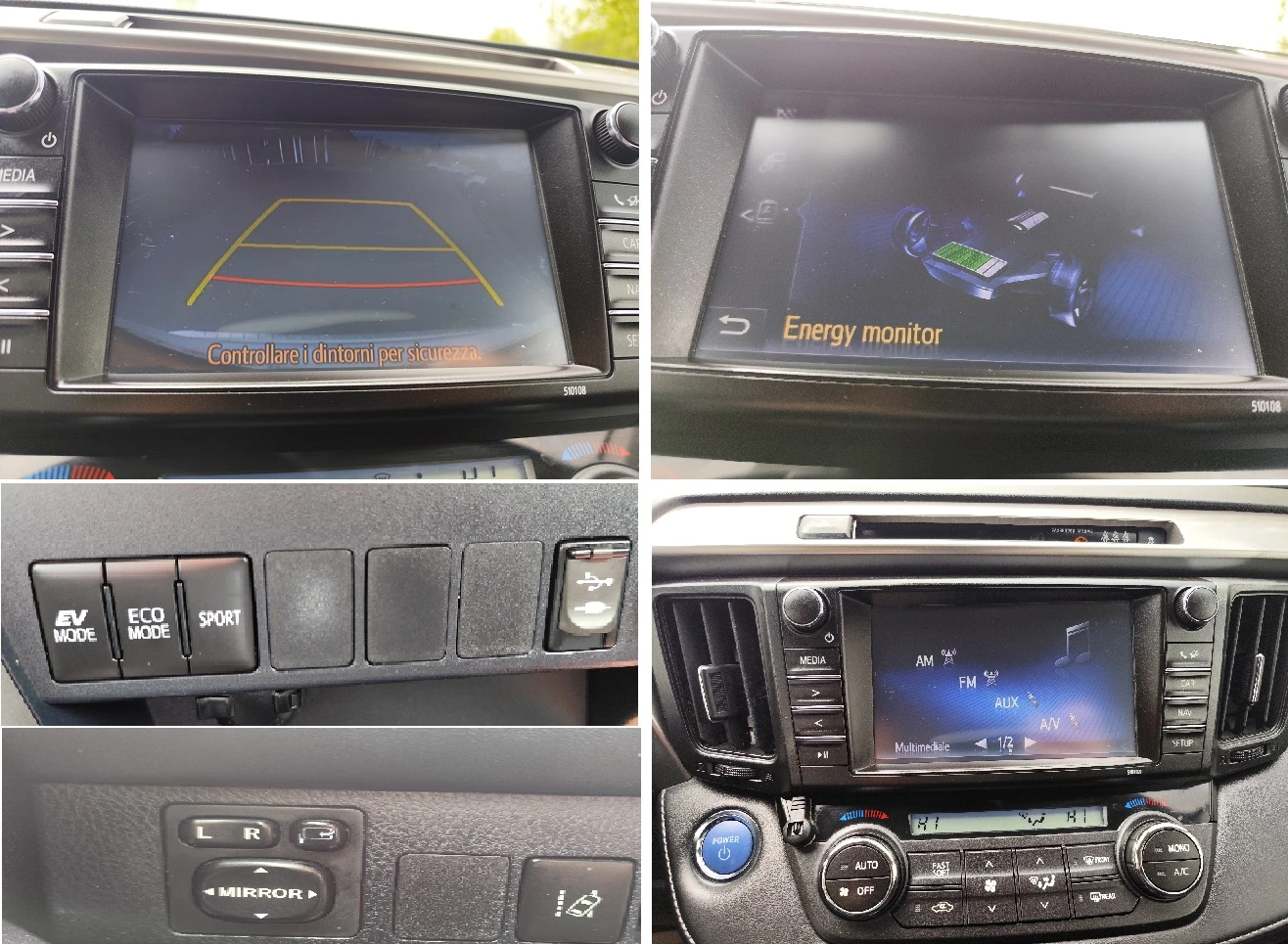 Toyota Rav4 2.5i ХИБРИД* FACELIFT* LED* KАМЕРА* AWD, снимка 9 - Автомобили и джипове - 54278004