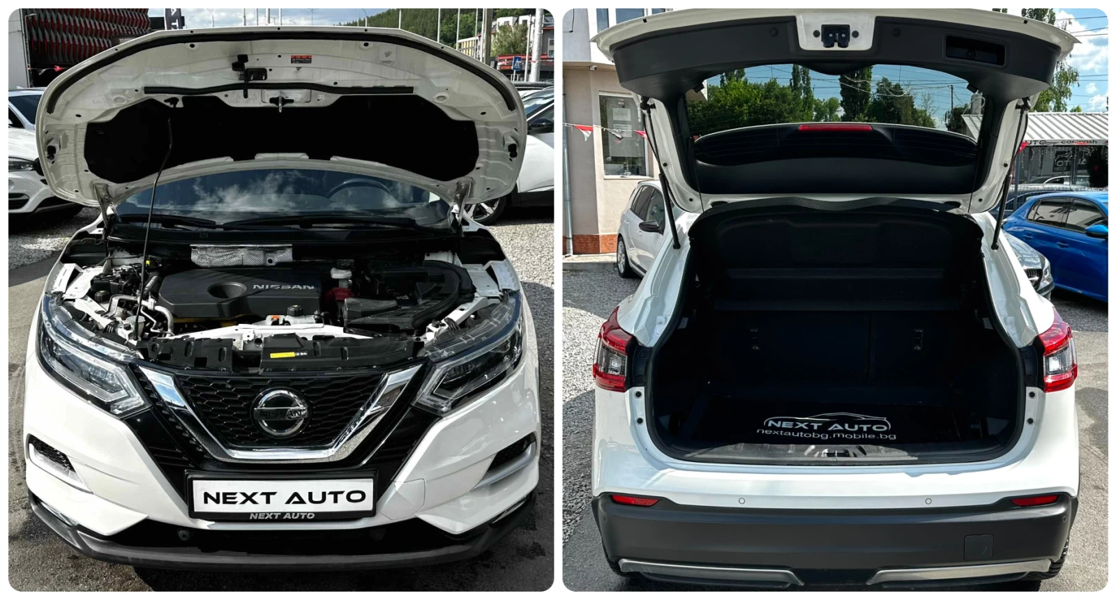 Nissan Qashqai 1.5D PANO 360'CAM LANE ASSIST KEYLESS EU6D-T, снимка 16 - Автомобили и джипове - 54682696